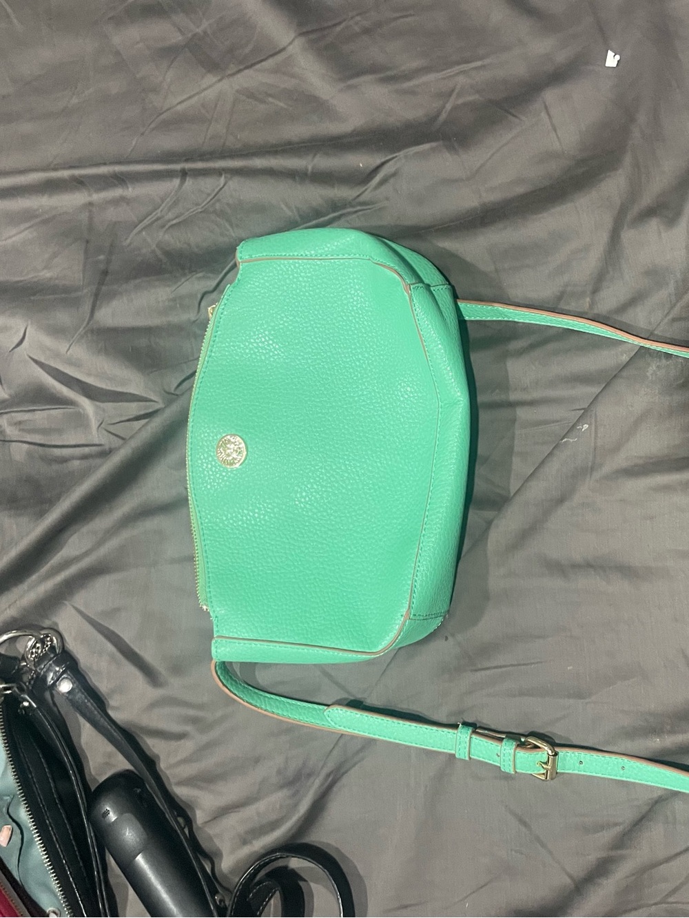 Anne Klein Dome Crossbody Bag – Mint Green / Seafoam